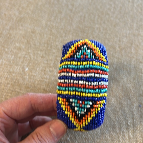 Large Beaded Bangle - Picture 2 of 8